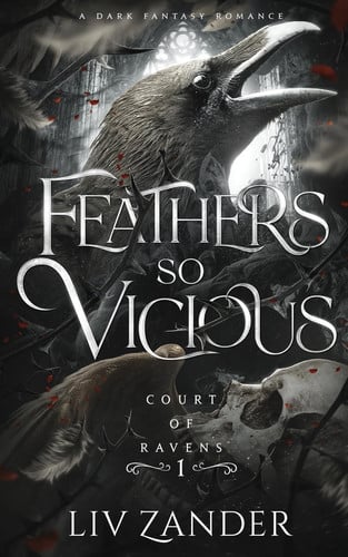 Feathers So Vicious A Dark Fantasy Romance by Liv Zander
