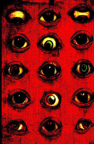 Fifteen Eyes by Downs, Tyler