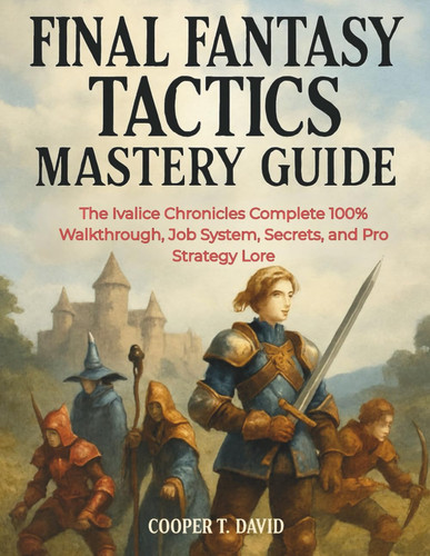 Final Fantasy Tactics Mastery Guide - The Ivalice Chronicles Complete 100% Walkthrough, Job System, Secrets, and Pro Strategy Lore by COOPER T. DAVID