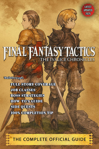 Final Fantasy Tactics - The Ivalice Chronicles: The Complete Official Guide (2025 Updated Edition): Ultimate Walkthrough, Job Classes, Boss Strategies, Hidden Characters & Secrets Revealed by Mitcheller, John
