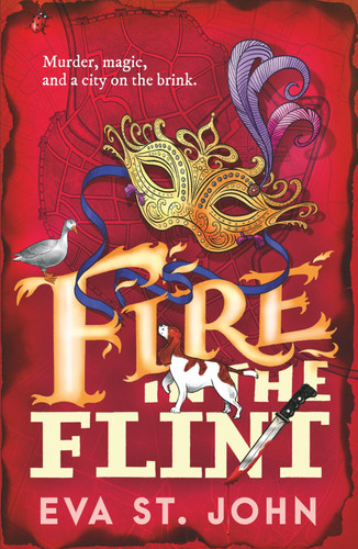 Fire in the Flint: An Exciting Urban Fantasy Murder Mystery (Norwich Map Runners) by St. John, Eva