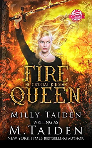Fire Queen: Clean and Sweet Paranormal Fantasy Romance (The Crystal Kingdom) by Taiden, M.