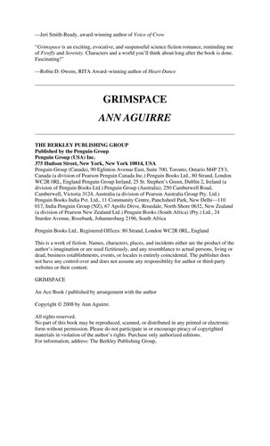 Grimspace (Sirantha Jax # 1) by Ann Aguirre