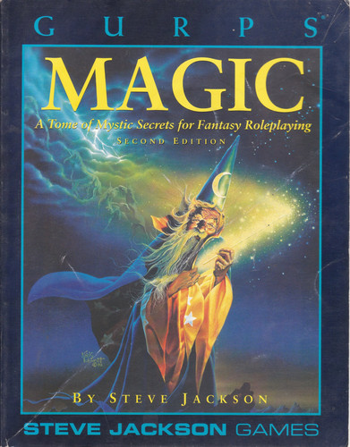 GURPS Magic A Tome of Mystic Secrets for Fantasy Roleplaying by Steve Jackson