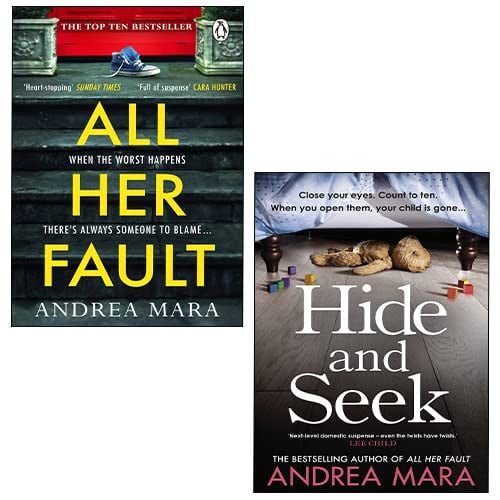 Hide and Seek [Hardcover], All Her Fault 2 Books Collection Set By Andrea Mara by Andrea Mara