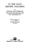 In the Days Before Columbus by Francis Rolt-Wheeler