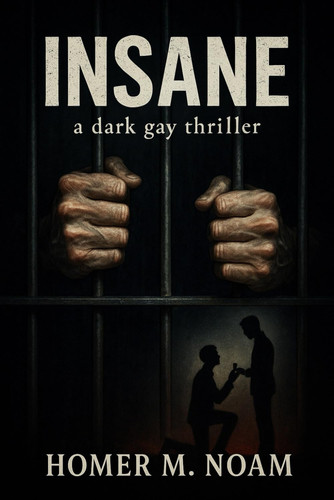 Insane - A Dark Gay Romance Thriller by HOMER. M. NOAM