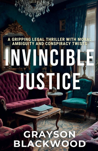 Invincible Justice A Gripping Legal Thriller with Moral Ambiguity and Conspiracy Twists by GRAYSON. BLACKWOOD