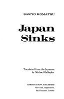 Japan Sinks by Sakyō Komatsu