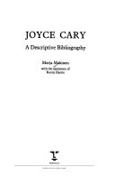 Joyce Cary by Merja Makinen