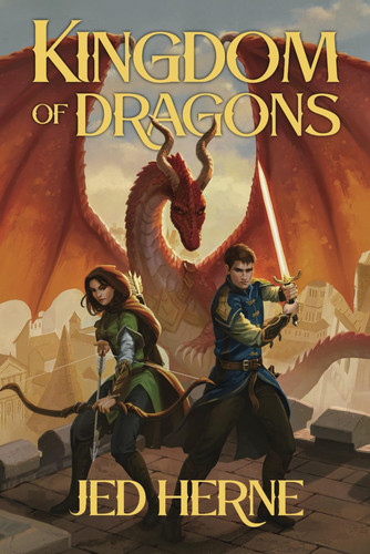 Kingdom of Dragons An Epic Dragon Rider Fantasy Novel by Jed Herne