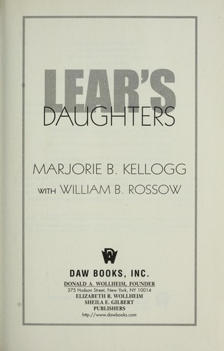 Lear's daughters by M. Bradley Kellogg
