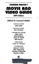 Leonard Maltin's Movie and Video Guide 1994 by Leonard Maltin
