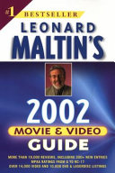 Leonard Maltin's Movie and Video Guide 2002 by Leonard Maltin