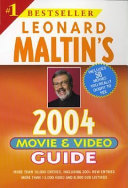 Leonard Maltin's Movie and Video Guide 2004 by Leonard Maltin
