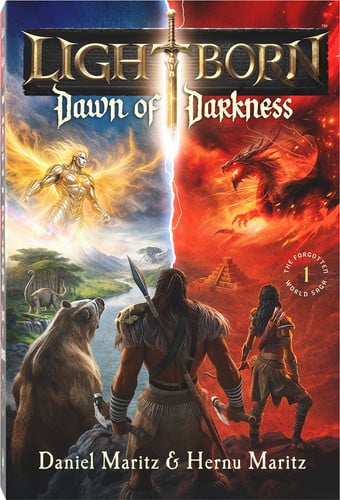 Lightborn: Dawn of Darkness: Biblical Fantasy Adventure in a Pre-Flood World of Survival and Wilderness (Volume 1) (The Forgotten World Saga) by Maritz, Daniel