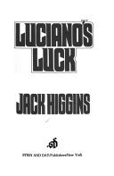 Luciano's Luck by Jack Higgins