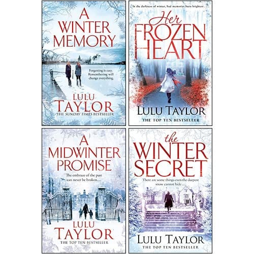 Lulu Taylor 4 Books Collection Set (A Winter Memory, Winter Secret, A Midwinter Promise, Her Frozen Heart) by Lulu Taylor