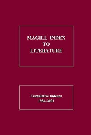 Magill index to literature by Salem Press