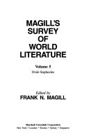 Magill's Survey of World Literature by Frank Northen Magill
