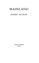 Mainland by Robert McCrum
