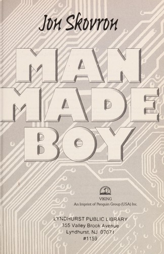 Man made Boy by Jon Skovron