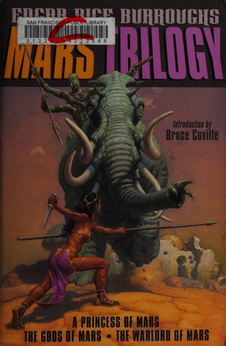 Mars trilogy by Edgar Rice Burroughs
