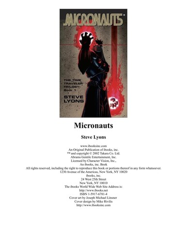 Micronauts by Steve Lyons