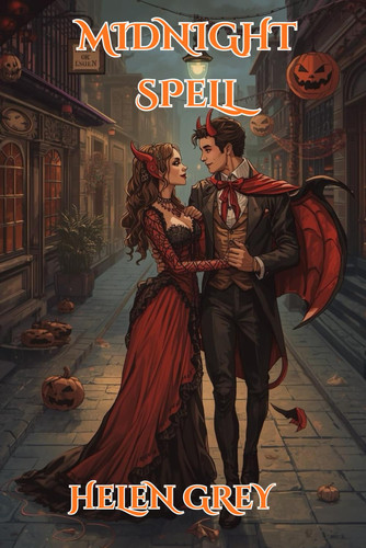 Midnight Spell: An Erotic Dark Romance And Supernatural Fantasy Novel With Demons And Spicy Set On Halloween by Grey, Helen