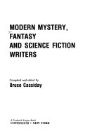 Modern Mystery, Fantasy, and Science Fiction Writers by Bruce Cassiday