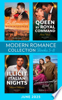 Modern Romance June 2025 Books 5-8: Billionaire's Wedlocked Wife / Queen by Royal Command / Inconveniently Wed / Illicit Italian Nights by Heidi Rice