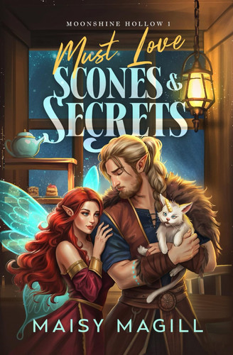 Must Love Scones and Secrets: A Cozy Fantasy Romance (Moonshine Hollow) by Magill, Maisy