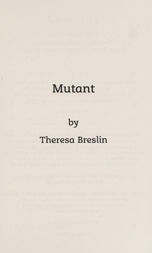 Mutant by Theresa Breslin