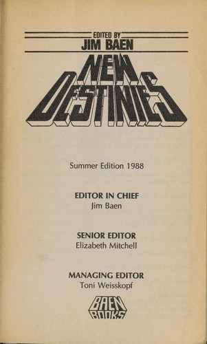 New Destinies, Volume 4 by Baen