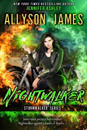 Nightwalker: A Contemporary Dragon Fantasy by Allyson James