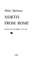 North from Rome by Helen MacInnes
