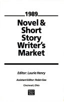 Novel and Short Story Writer's Market, 1989 by Laurie Henry