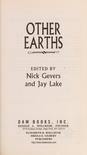 Other Earths by Nick Gevers
