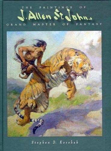 Paintings of J Allen St John: Grand Master of Fantasy by Frank Frazetta