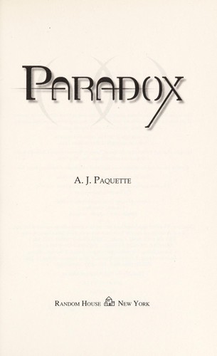 Paradox by Ammi-Joan Paquette