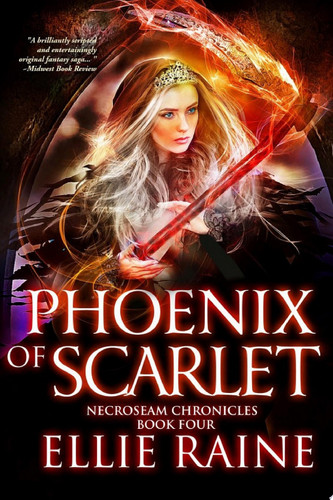 Phoenix of Scarlet A Sword and Sorcery Epic Fantasy by Ellie Raine