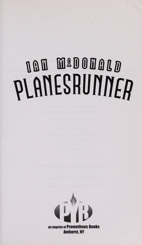Planesrunner by Ian McDonald