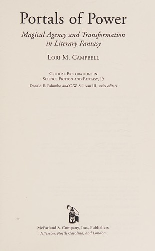 Portals of power by Lori M. Campbell