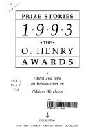 Prize Stories 1993 by William Miller Abrahams