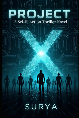 Project - X - A Sci-Fi Action Thriller Novel by SURYA.