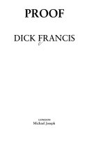 Proof by Dick Francis