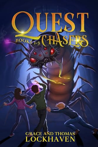 Quest Chasers (Books 1-3) A Middle Grade Fantasy Series by Grace Lockhaven