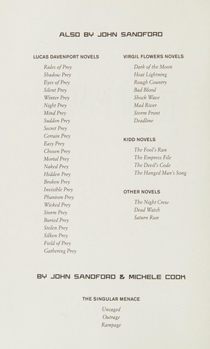 Rampage (The Singular Menace, 3) by John Sandford