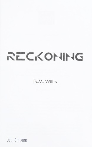 Reckoning by R. E. Willis