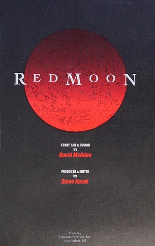 Red moon by David McAdoo